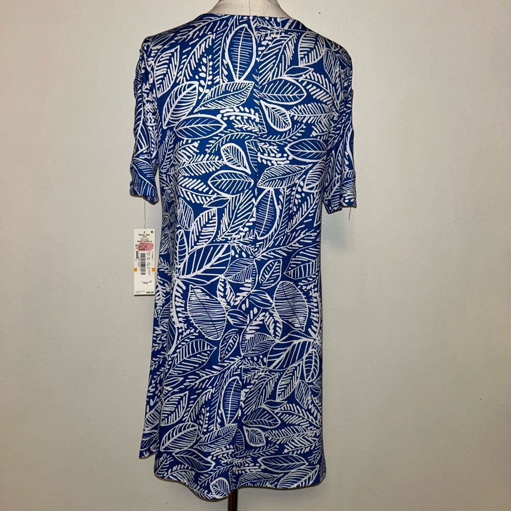 💙🩵♦️NWT Ruby Rd. Tropical Dress🩵💙 - Picture 2 of 12